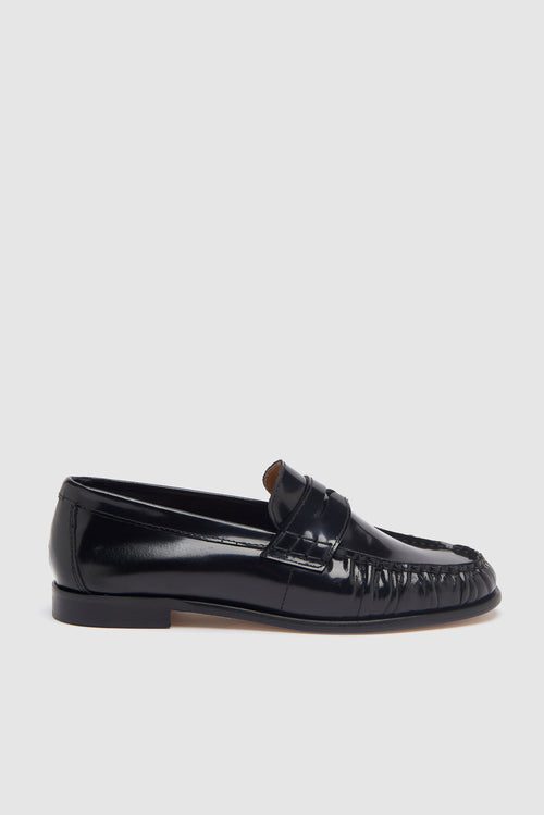 Tre Emme Mocassino Nero Donna