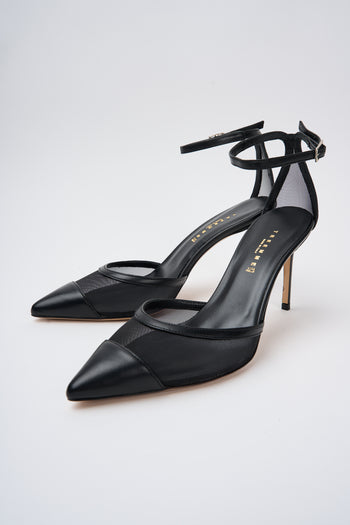 Tre Emme Slingback Nero Donna - 5