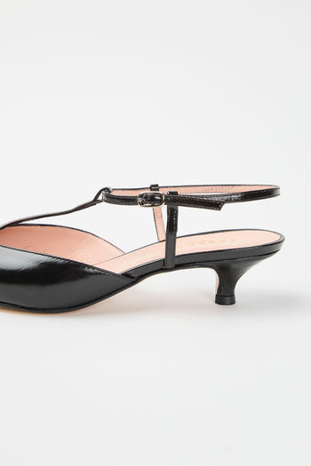 Tre Emme Slingback Nero Donna - 5