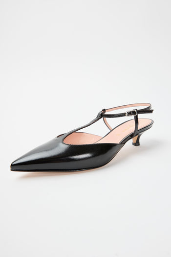 Tre Emme Slingback Nero Donna - 6