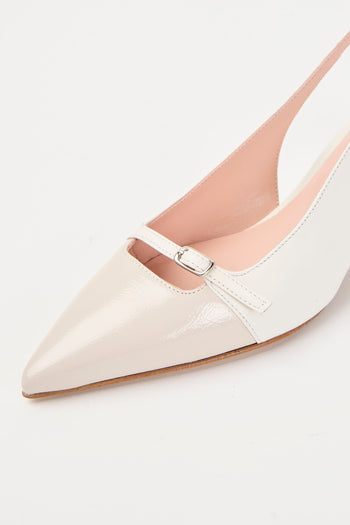 Tre Emme Slingback Milk+off White Donna - 5