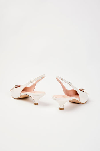 Tre Emme Slingback Milk+off White Donna - 6
