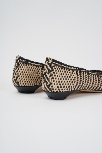 Tre Emme Ballerina Nero+marmo Donna - 4