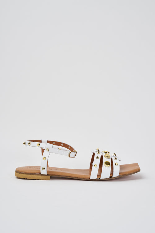 Tre Emme Sandalo Bianco Donna