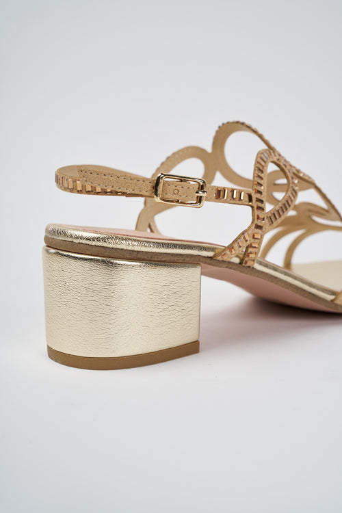 Tre Emme Sandalo Gold Donna - 2