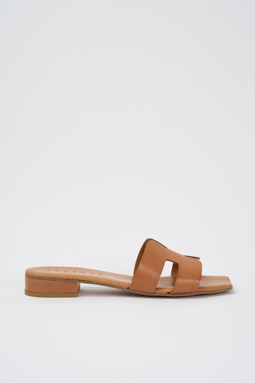 Tre Emme Ciabatta Cuoio Donna