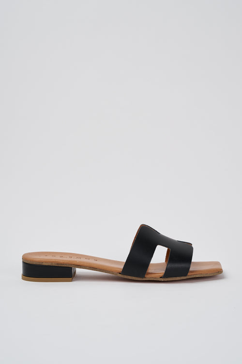 Tre Emme Ciabatta Nero Donna