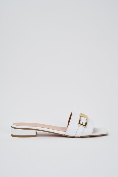 Tre Emme Ciabatta Bianco Donna