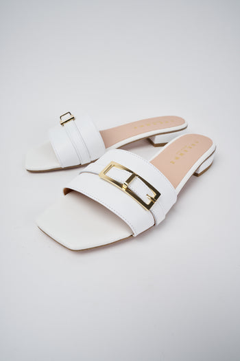 Tre Emme Ciabatta Bianco Donna - 4