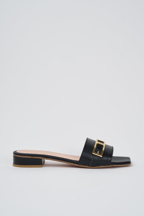 Tre Emme Ciabatta Nero Donna