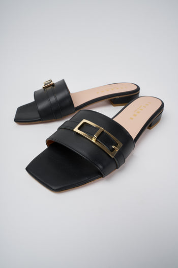 Tre Emme Ciabatta Nero Donna - 5