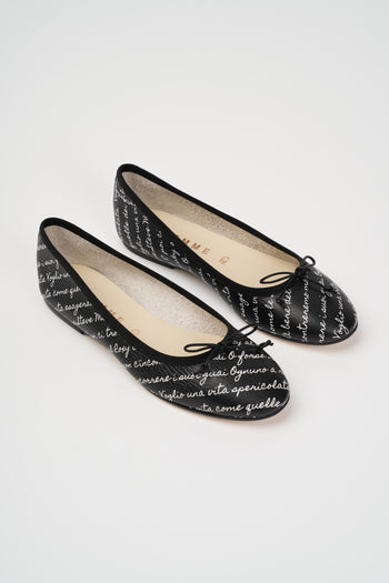 Tre Emme Ballerina Nero Donna - 4