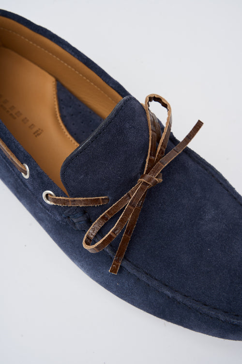 Tre Emme Mocassino Blue/cocco Uomo - 2
