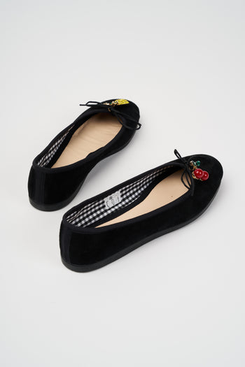 Tre Emme Ballerina Nero Donna - 6