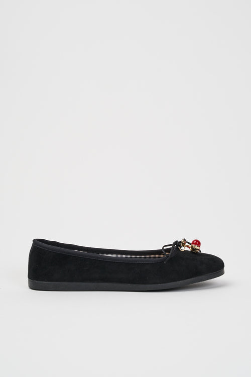 Tre Emme Ballerina Nero Donna