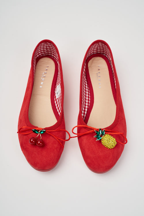 Tre Emme Ballerina Rosso Donna - 2