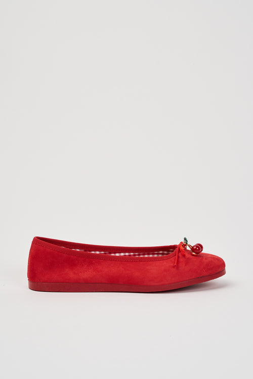 Tre Emme Ballerina Rosso Donna