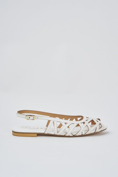 Tre Emme Sandalo Bianco Donna