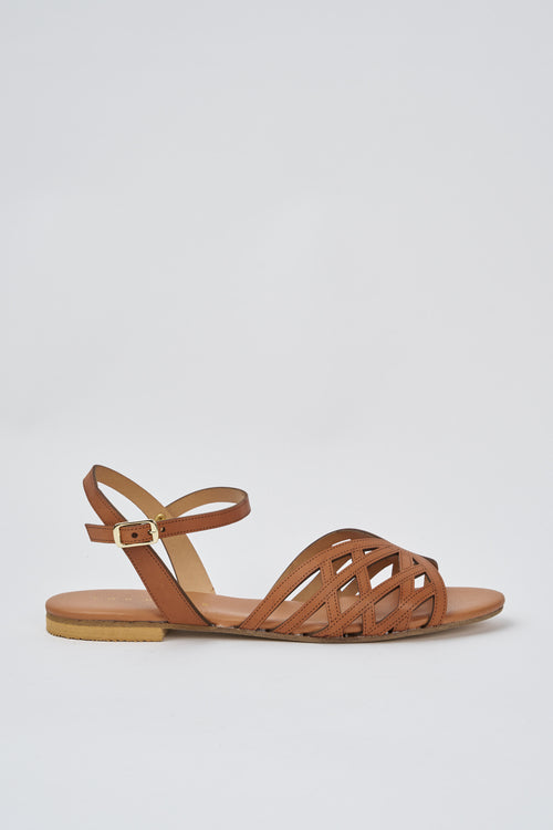 Tre Emme Sandalo Cuoio Donna