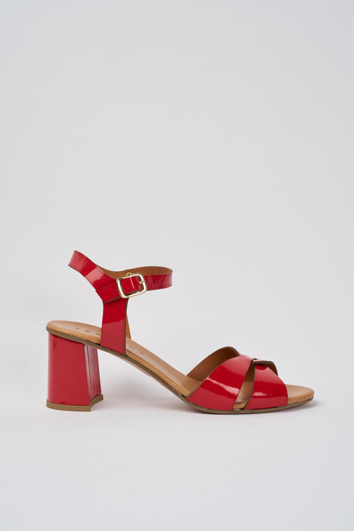 Tre Emme Sandalo Rosso Donna