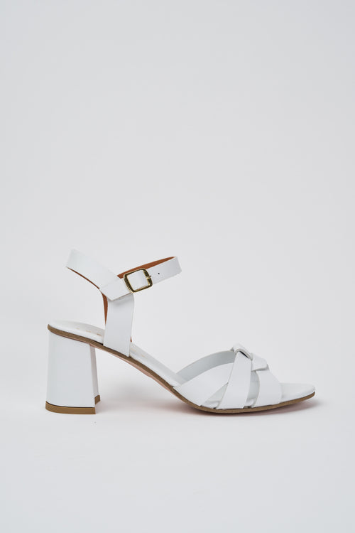 Tre Emme Sandalo Bianco Donna