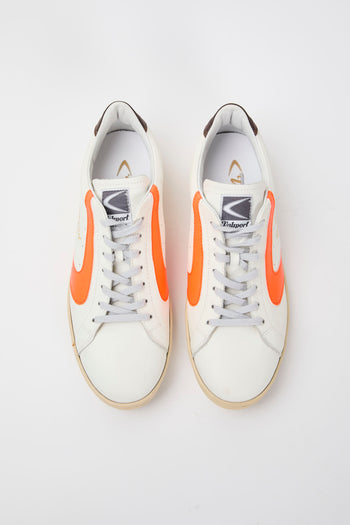Valsport Sneaker Bianco Arancio Uomo - 4