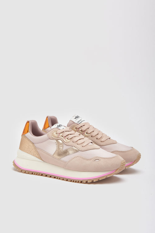 Victoria Sneaker Nude Donna - 2