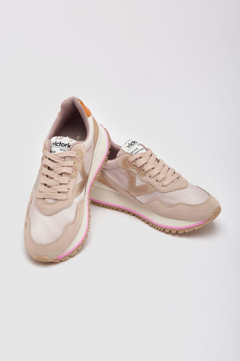 Victoria Sneaker Nude Donna - 5