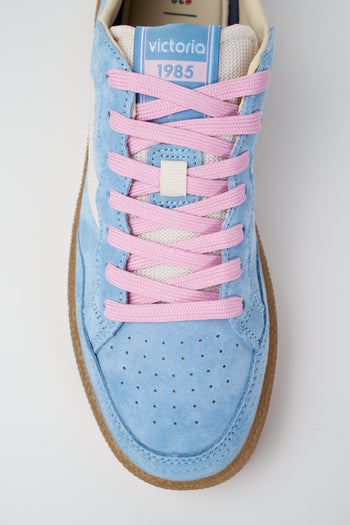 Victoria Sneaker Azul Donna - 5
