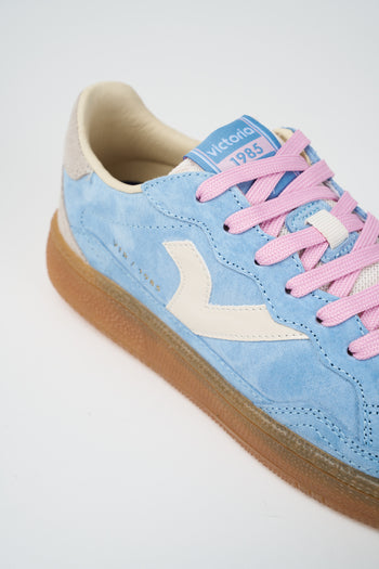 Victoria Sneaker Azul Donna - 6