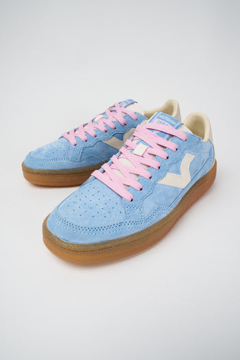Victoria Sneaker Azul Donna - 7