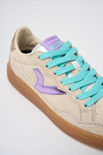 Victoria Sneaker Beige Donna - 3