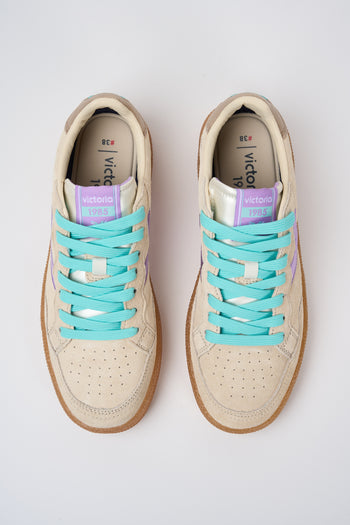 Victoria Sneaker Beige Donna - 5
