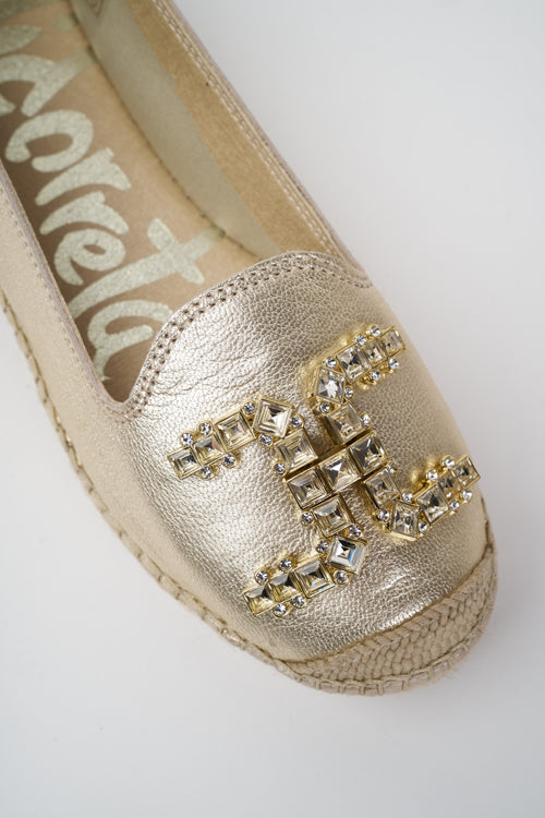 Vidorreta Espadrillas Oro Donna - 2
