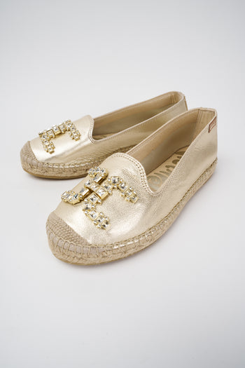 Vidorreta Espadrillas Oro Donna - 4