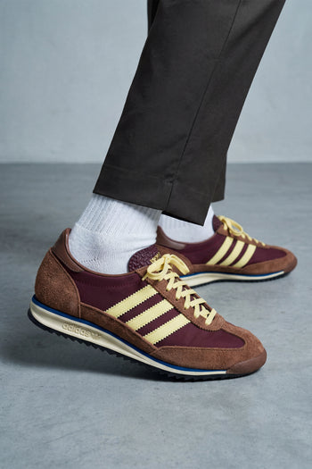 Adidas Sneaker Maroon/yellow/brown Unisex - 9
