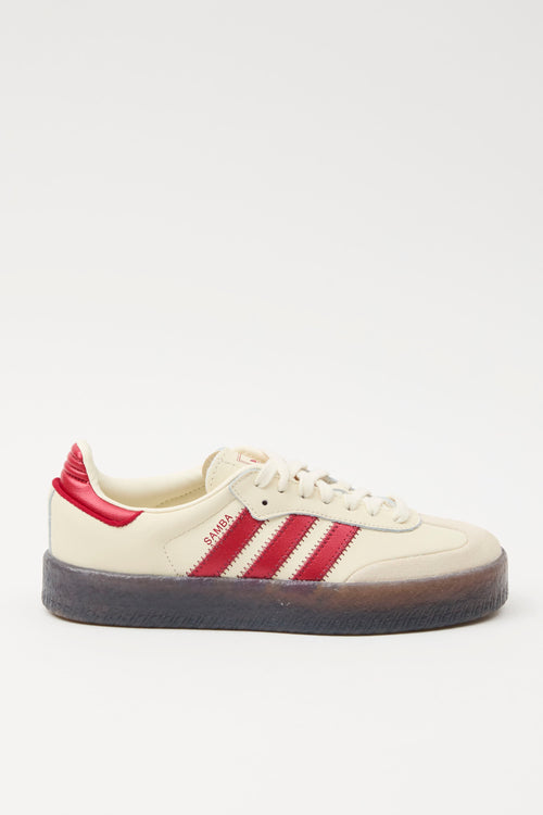Adidas Sneaker Cream White/red Donna