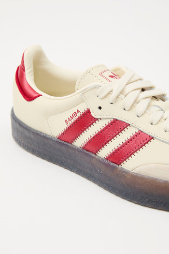 Adidas Sneaker Cream White/red Donna - 4