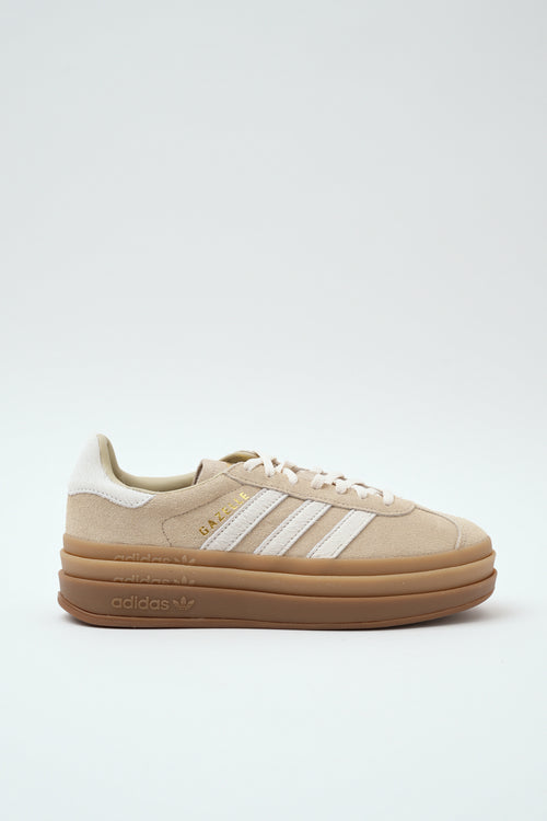 Adidas Sneaker Stone Khaki/cream White/gold Donna