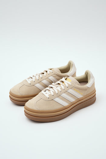 Adidas Sneaker Stone Khaki/cream White/gold Donna - 4