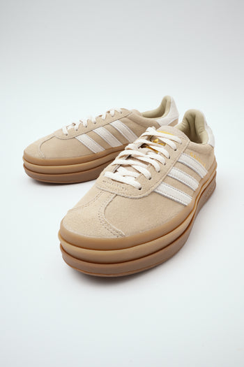 Adidas Sneaker Stone Khaki/cream White/gold Donna - 8