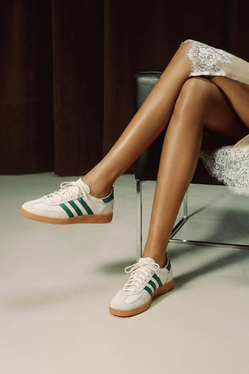 Adidas Sneaker Off White/collegiate Green Uomo - 10