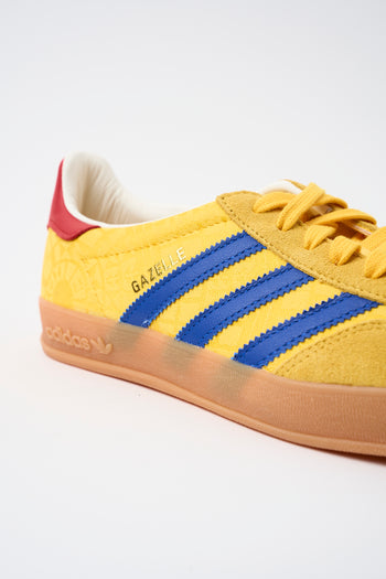 Adidas Sneaker Gold/power Blue/red Uomo - 4