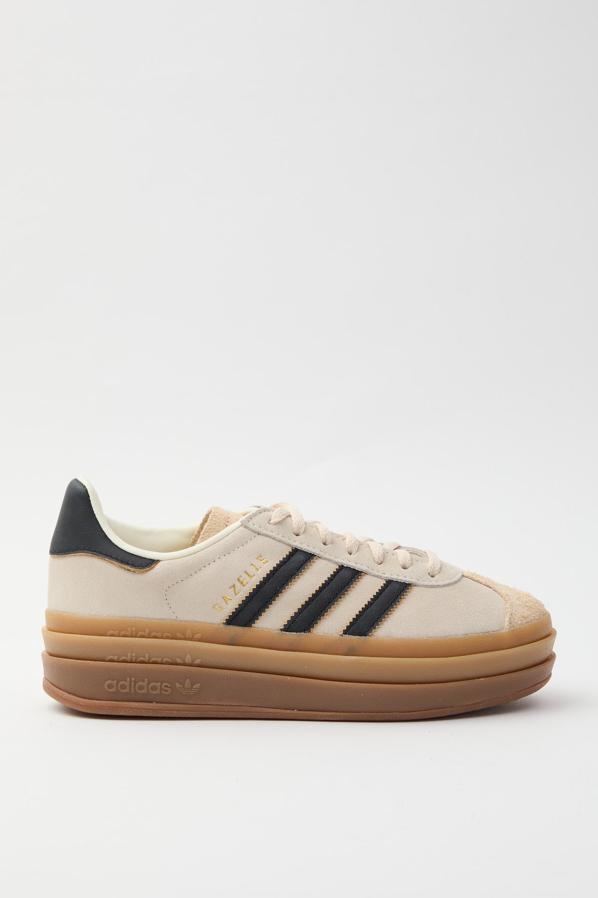 Sneaker Cream White/black/sand Donna — 2