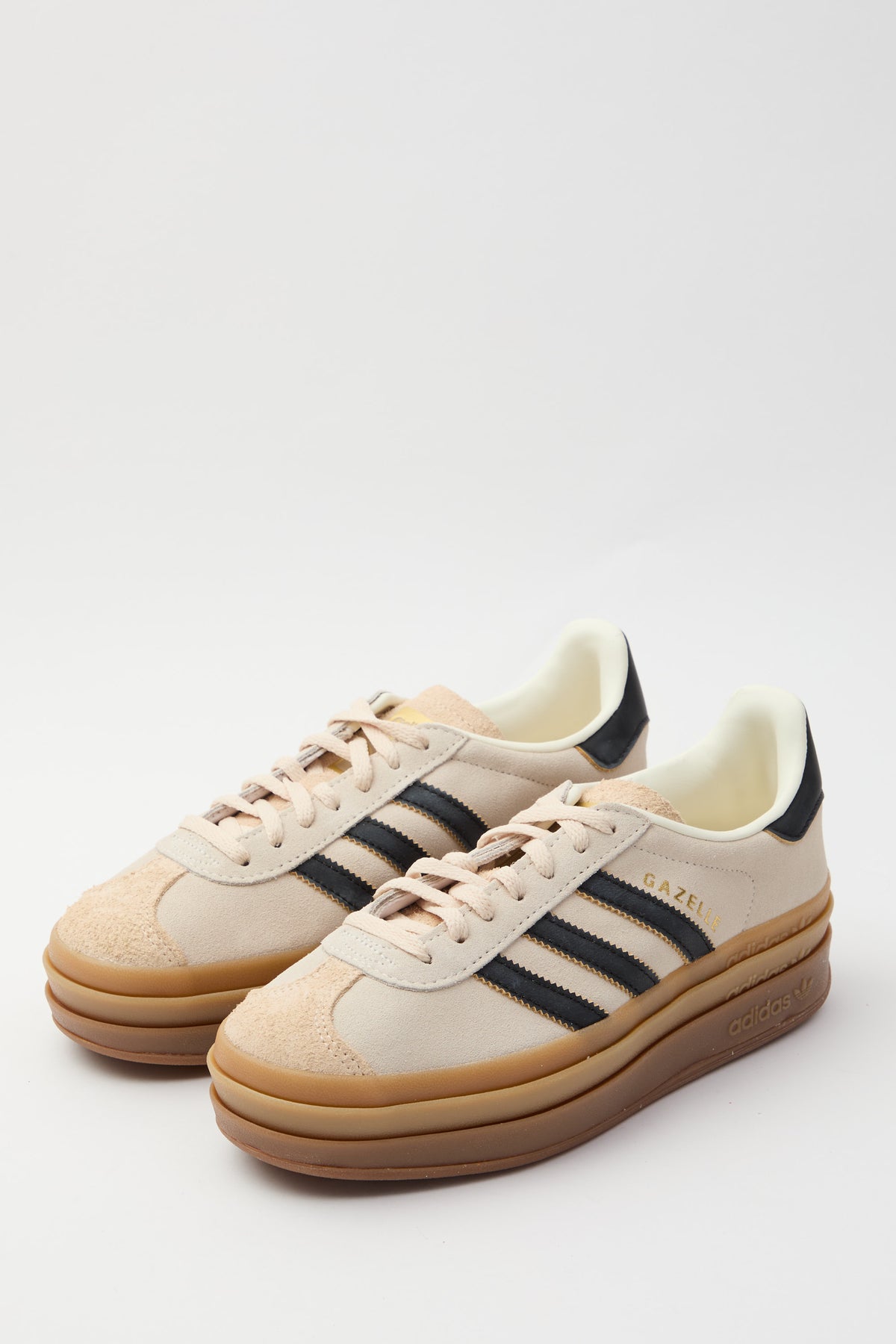 Sneaker Cream White/black/sand Donna — 3