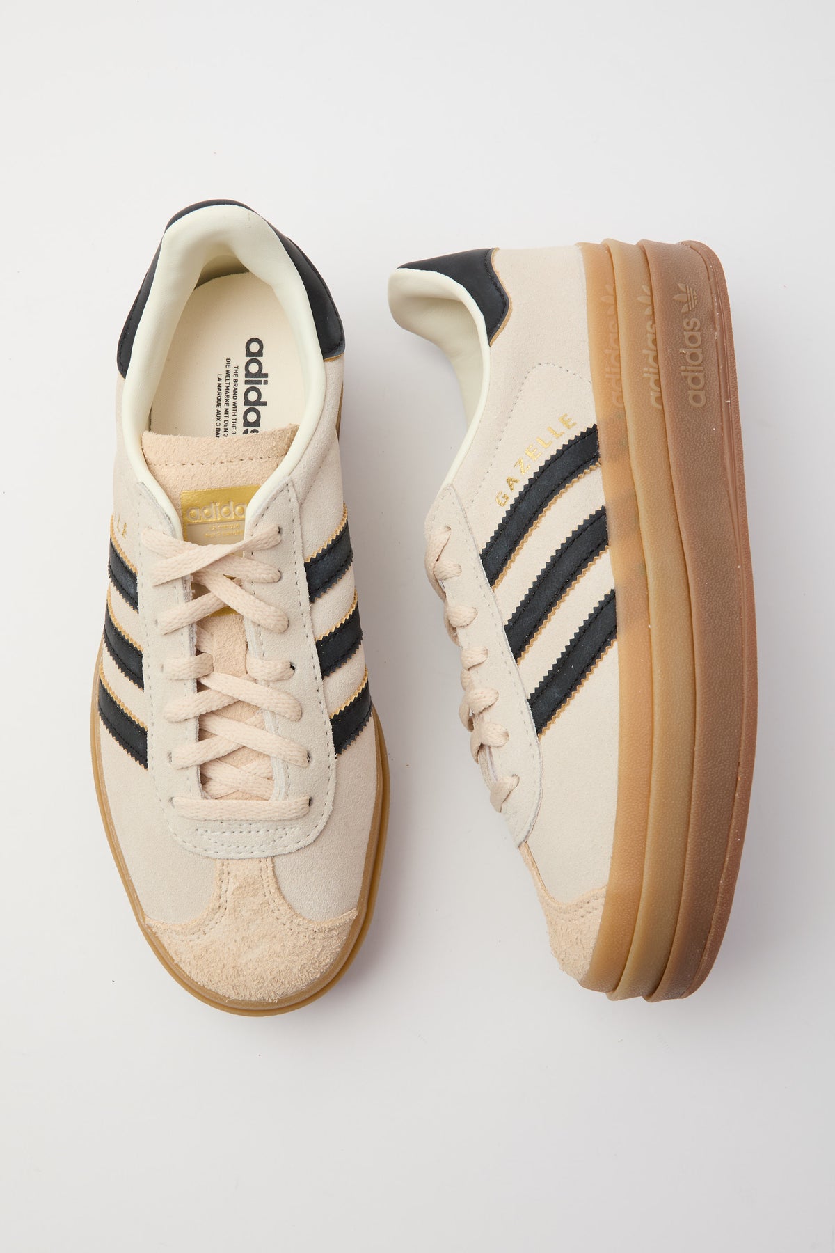 Sneaker Cream White/black/sand Donna — 7