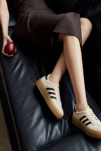 Adidas Sneaker Cream White/black/sand Donna - 10