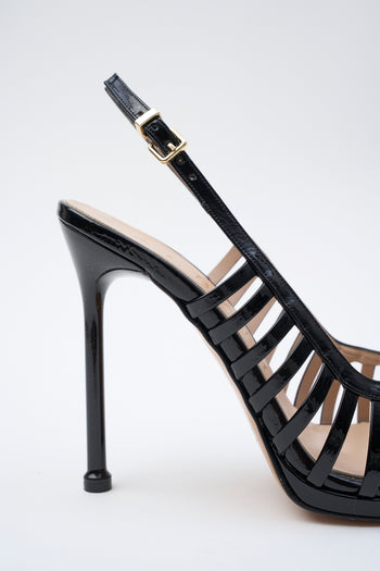 Albano Sandalo Nero Donna - 5