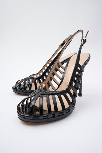 Albano Sandalo Nero Donna - 7