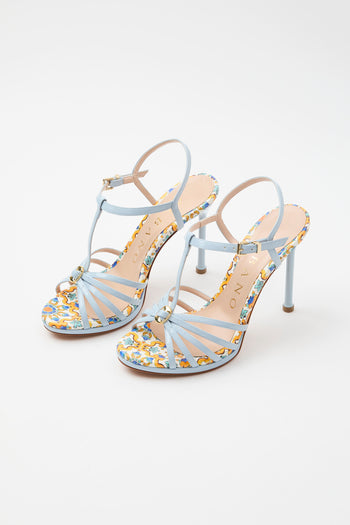 Albano Sandalo Celeste/capri Donna - 3